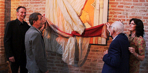 Onthulling muurschilderingen